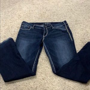 Silver Bootcut Jeans